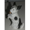 Sculpture \"Chien debout sur les pattes arrière\" D