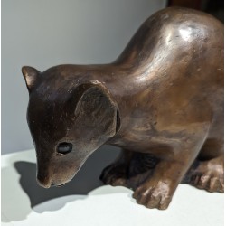 Bronze \"Jeune fouine\" par GICÉ