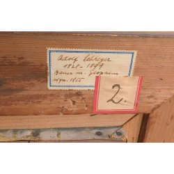 Paintings | Painting entitled ‘Attelage’, unsigned. Moinat SA  – Antiques and home décor