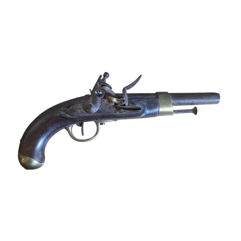 French flintlock pistol