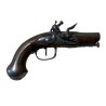 Flint-fired travel pistol
