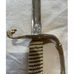 Arsenal-issue naval officer’s sabre model