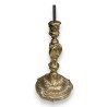 Napoleon III brass candle holder
