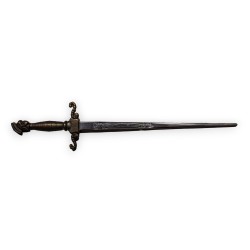 Dagger-shaped letter opener