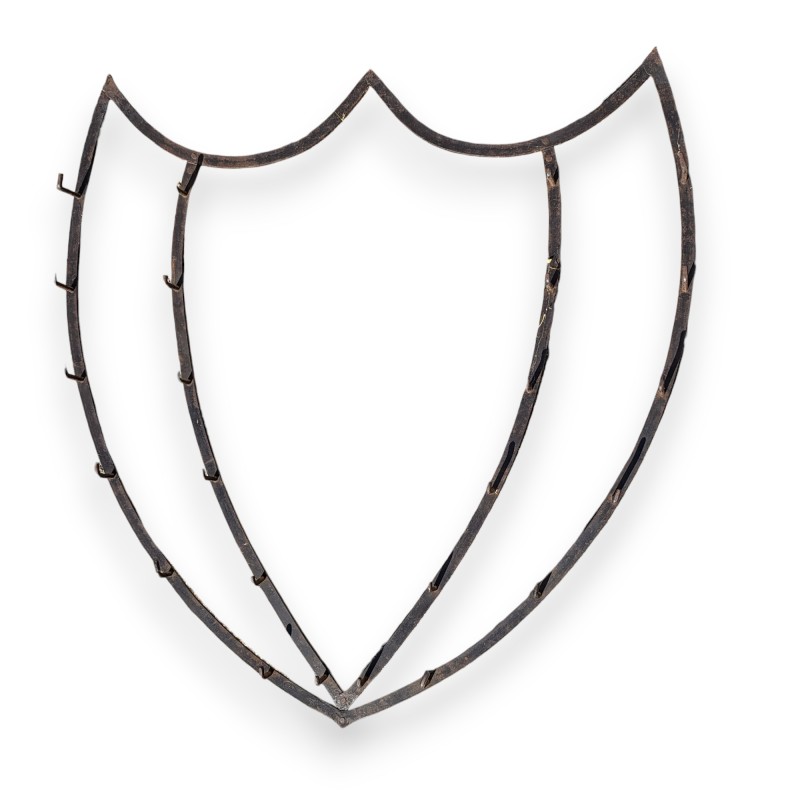 Support à fusils en forme d\'écusson