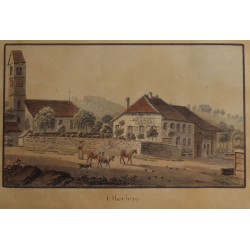 Engraving ‘Oberbipp’ by WEIBEL