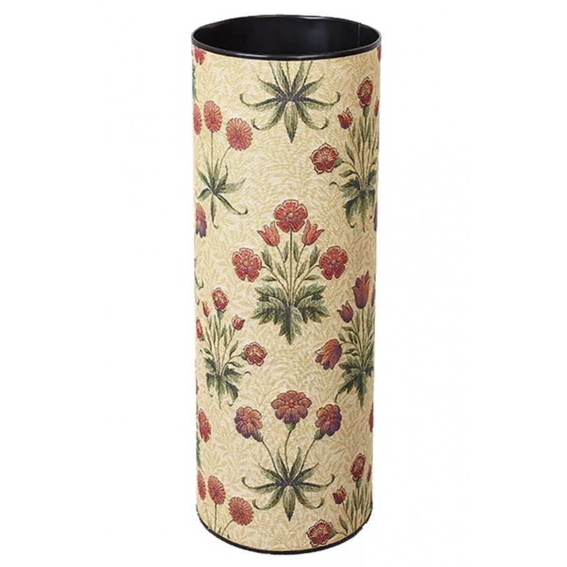 Porte parapluie rond en tapisserie "Marguerites"