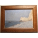 Tableau "Porte d'Amont" signé H. HAVET