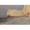 Tableau \"Porte d\'Amont\" signé H. HAVET