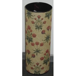 Porte parapluie rond en tapisserie \"Marguerites\"
