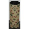 Porte parapluie rond en tapisserie \"Marguerites\"