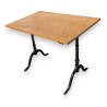 Table de bistro piétement en fonte