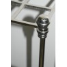 Porte parapluie carré en aluminium et fonte