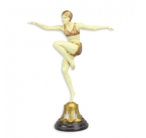 Bronze style Art Nouveau "Danseuse"