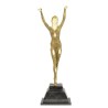 Bronze style Art Nouveau \"Dourga\"