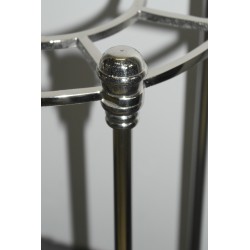 Porte parapluie rond en aluminium et fonte