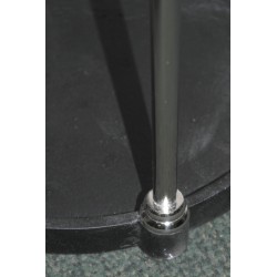 Porte parapluie rond en aluminium et fonte