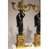 Paire de Girandoles style Empire en bronze