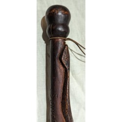 Canne monoxyle Souvenir de mon papa aux armées