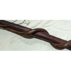 Canne monoxyle Souvenir de mon papa aux armées