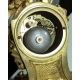 Pendule Louis XV en bronze doré