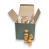 Wooden chess pieces