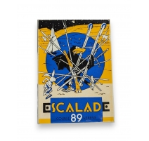 Plaque émaillée "Escalade 89"