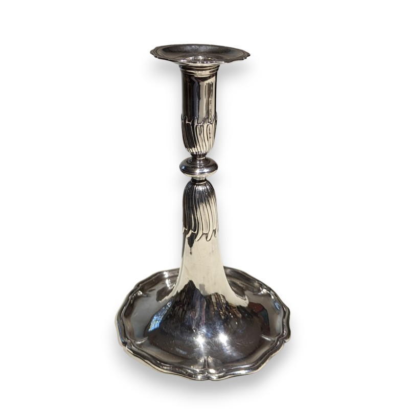 Bougeoir trompette en argent PAPUS DAUTUN