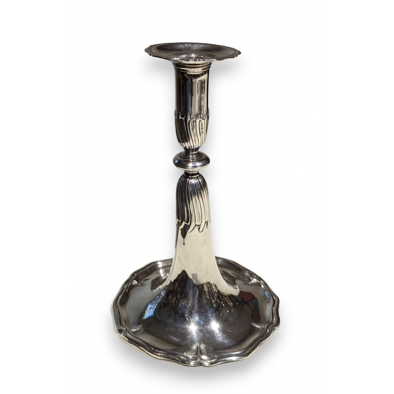 Bougeoir trompette en argent PAPUS DAUTUN