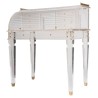 Bureau cylindre style Louis XVI en plexiglas