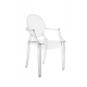 Fauteuil Louis Ghost en plexiglas de Starck