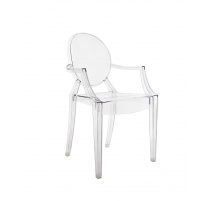 Fauteuil Louis Ghost en plexiglas de Starck