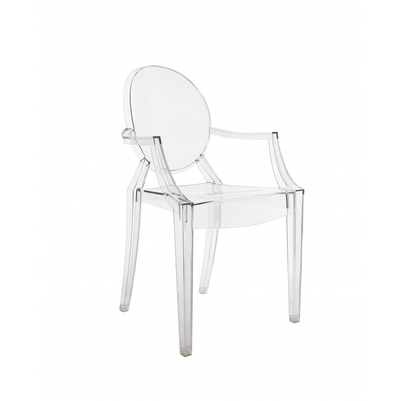 Fauteuil Louis Ghost en plexiglas de Starck