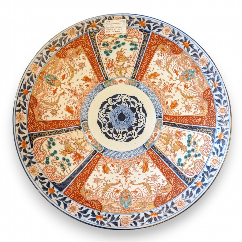 Plat en porcelaine Imari