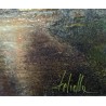 Tableau \"Bruges\" signé DELSALLE