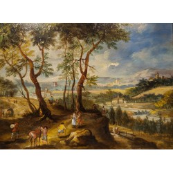 Tableau \"Paysage animé\"