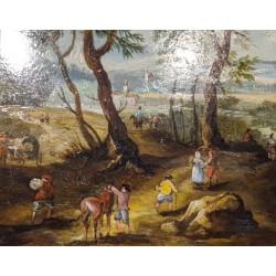 Tableau \"Paysage animé\"