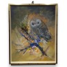 Tableau \"Hibou\" signé Jacques VALBRUN