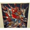 Tableau \"Composition abstraite\" signé GOMIDAS