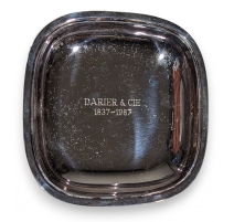 Coupe carrée en argent JEZLER "DARIER & Cie"