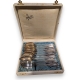 Boîte de 12 cuillères en argent JEZLER
