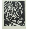 Lithograph entitled ‘Angel’, signed Emil NOLDE 09