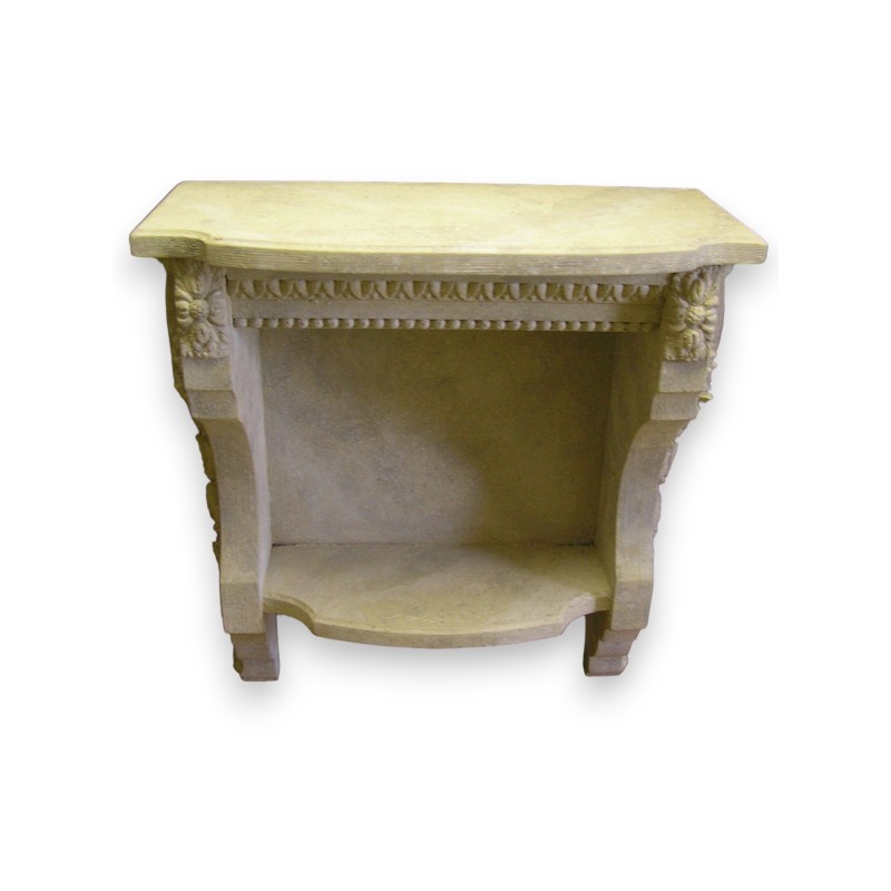 Cream-lacquered shelf with 2 shelves from Moinat SA – Antiques and home décor