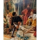 Tableau "Othello et Desdémone" signé L. JÄGER