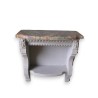 Lacquered shelf unit with 2 shelves, available from  Moinat SA  - Antiques and home décor