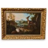 Tableau \"Biche canards et lapins\"