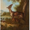 Tableau \"Biche canards et lapins\"