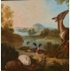 Tableau "Biche canards et lapins"