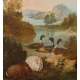 Tableau "Biche canards et lapins"