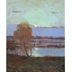 Tableau "Etang" signé David GIRIN